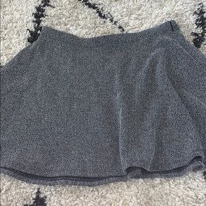 Gray skater skirt